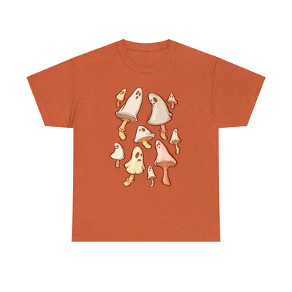 Spooky Mushrooms Unisex Heavy Cotton Tee