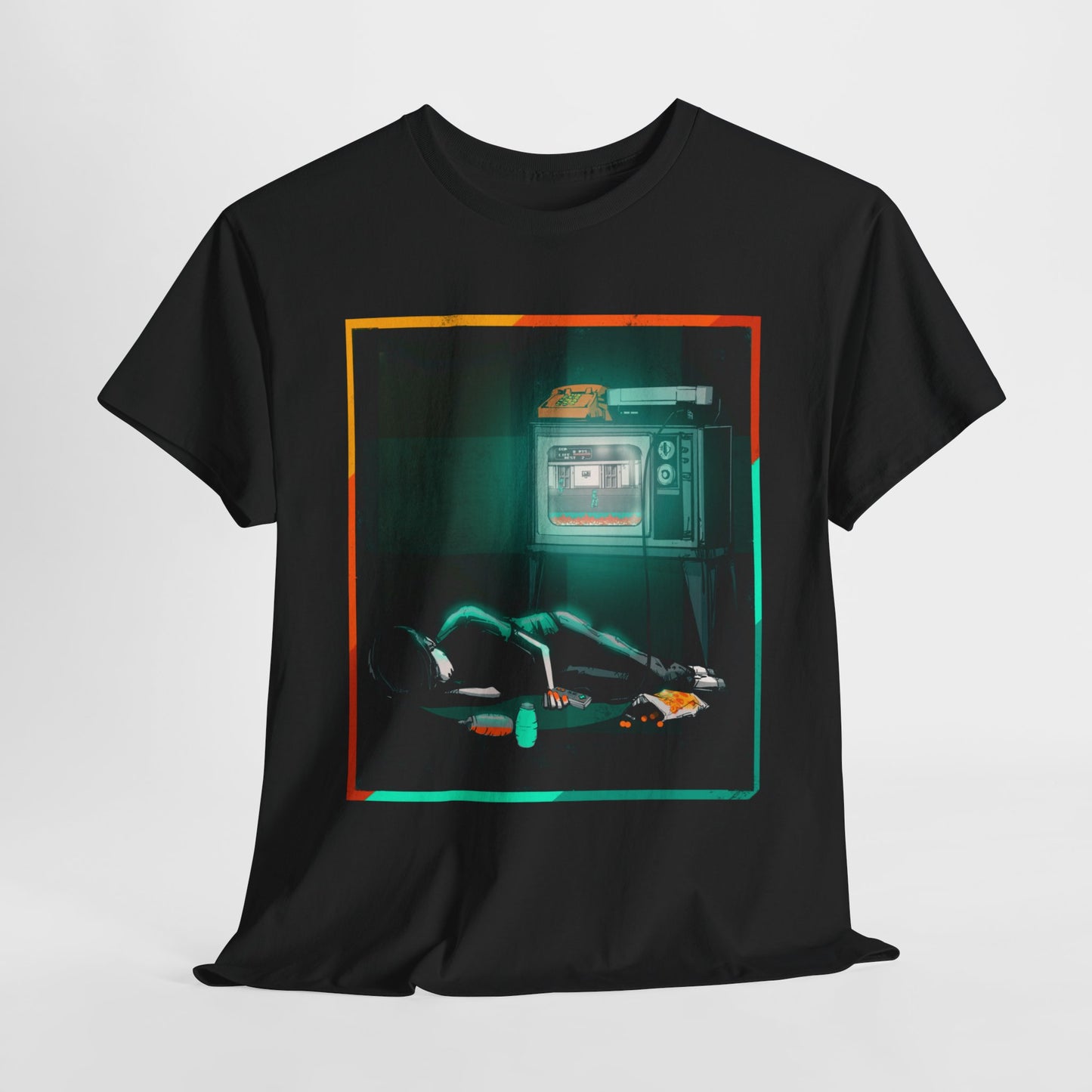 Long Night Unisex Heavy Cotton Tee