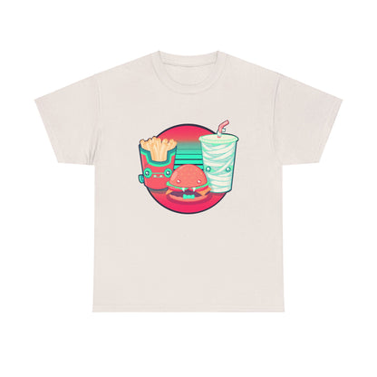 Spooky Fast Food Unisex Heavy Cotton Tee