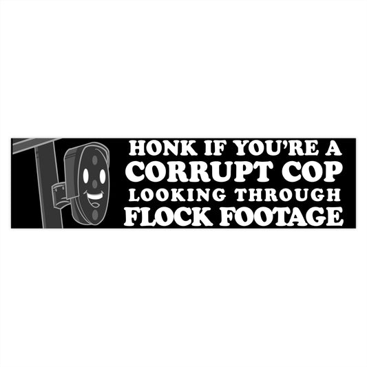 Flock Footage Bumper Stickers