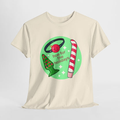 Hoe For The Holidays Unisex Heavy Cotton Tee