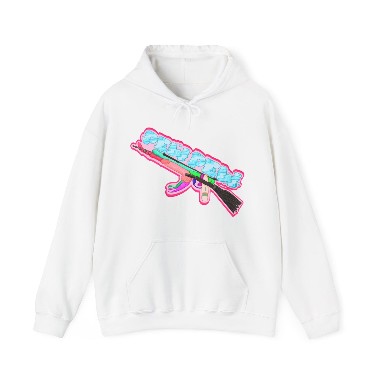 Toy Gun Unisex Heavy Blend Hooded Sweatshirt