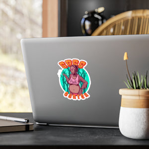 Sass Quatch Kiss-Cut Vinyl Decal