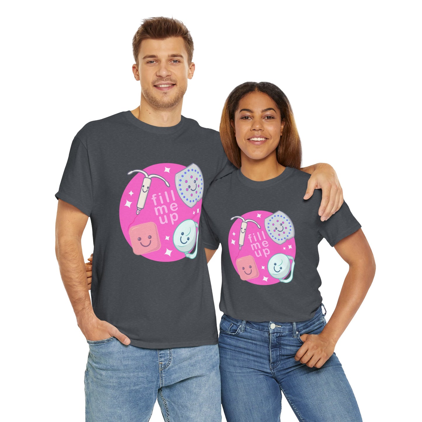 Fill Me Up Unisex Heavy Cotton Tee