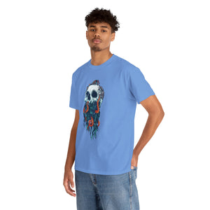 Elemental Skull Ocean Unisex Heavy Cotton Tee