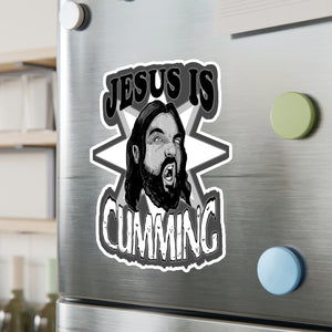 Jesus Is Coming Kiss-Cut Vinyl Decal