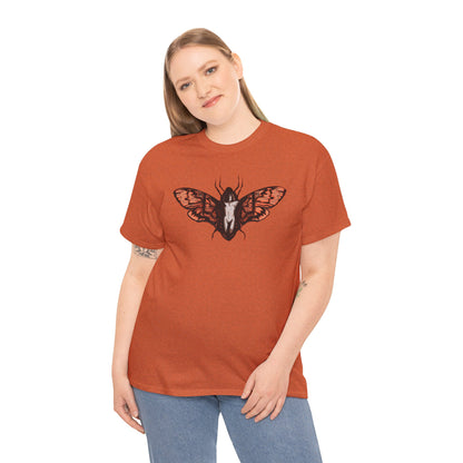 Death Moth Unisex Heavy Cotton Tee
