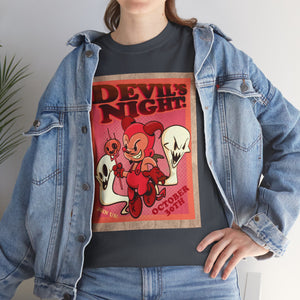 Devil's Night Unisex Heavy Cotton Tee