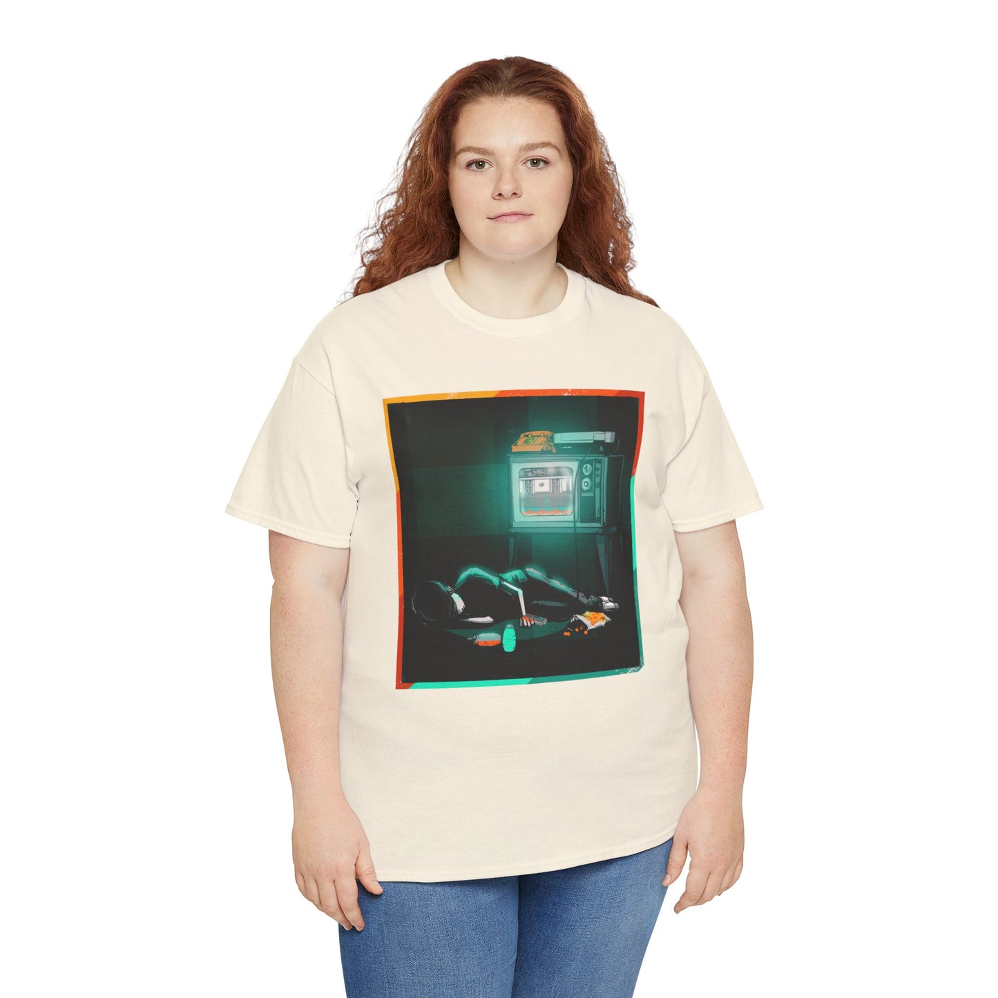 Long Night Unisex Heavy Cotton Tee