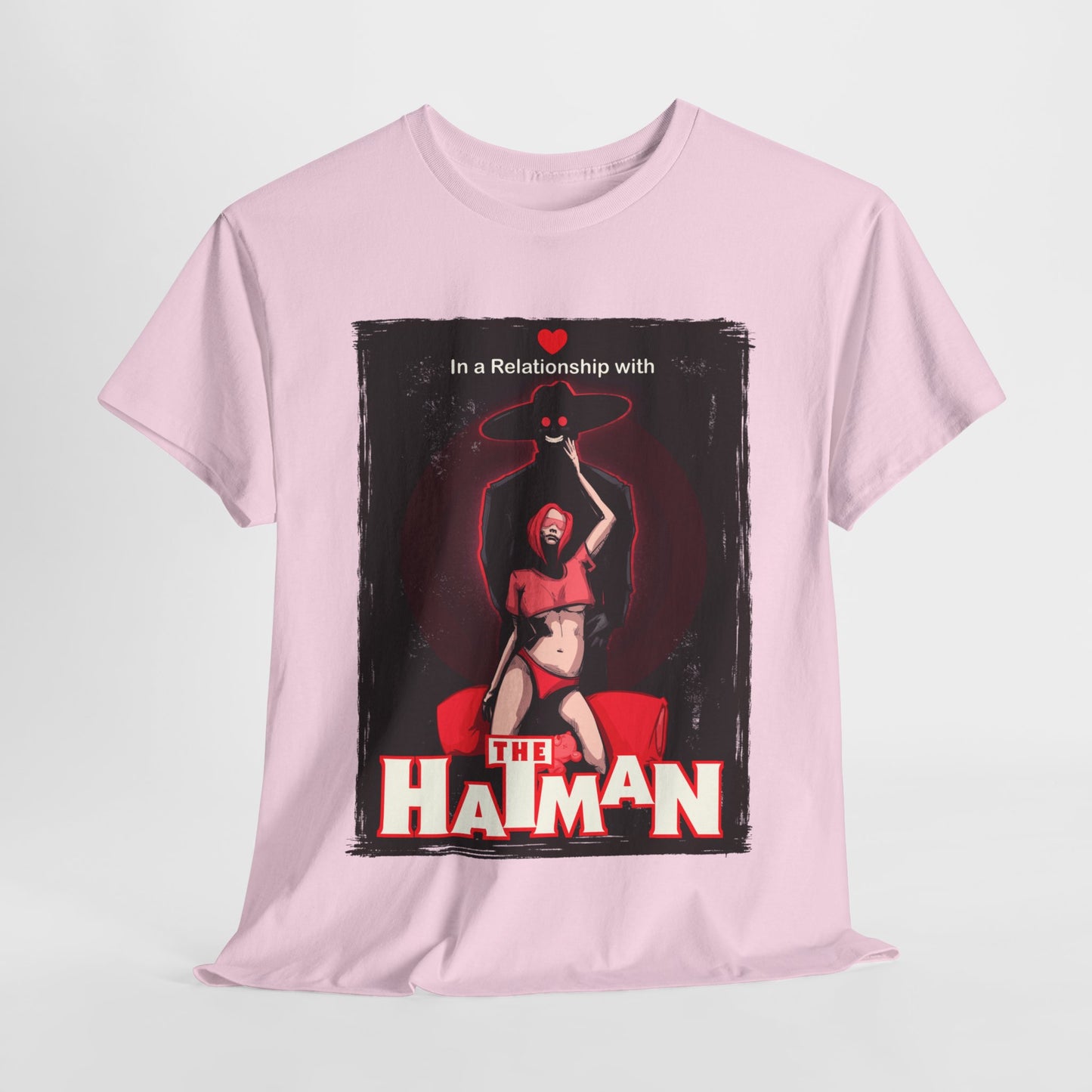 In A Relationship With The Hatman Unisex Heavy Cotton Tee