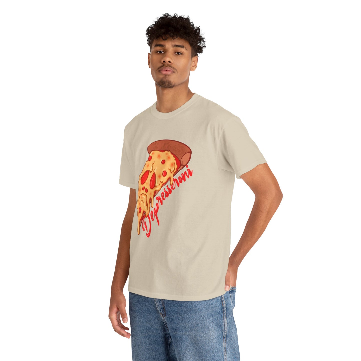 Depresseroni Unisex Heavy Cotton Tee
