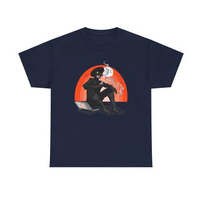 Plague Vacation Unisex Heavy Cotton Tee