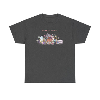 Should You Need Us Extended Unisex Heavy Cotton Tee