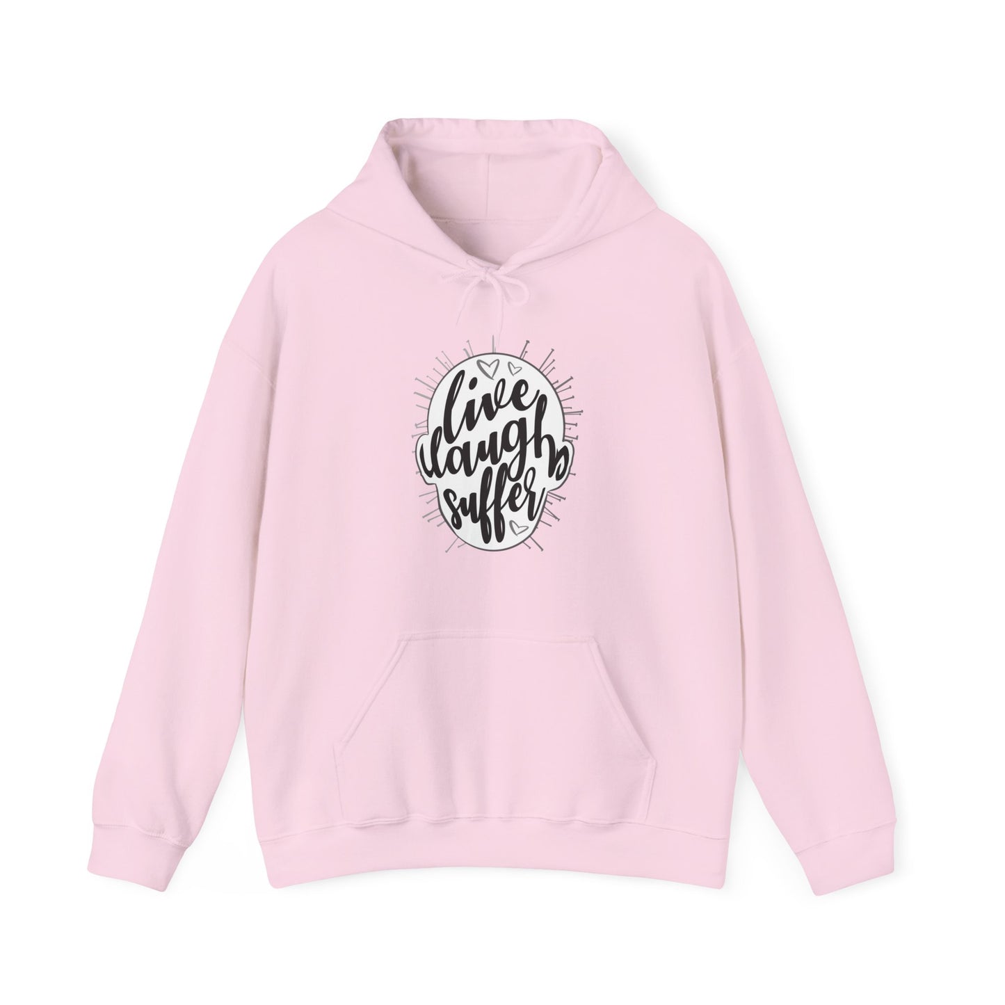 Live Laugh Suffer II Unisex Heavy Blend Hooded Sweatshirt