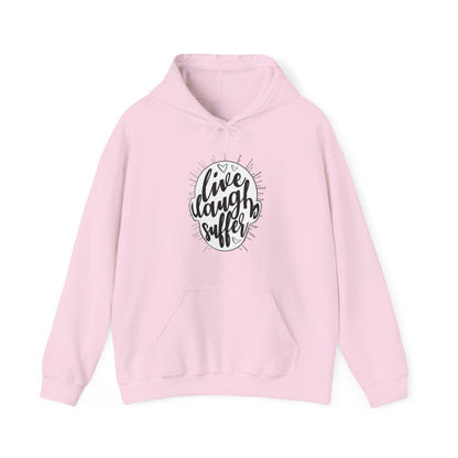 Live Laugh Suffer II Unisex Heavy Blend Hooded Sweatshirt