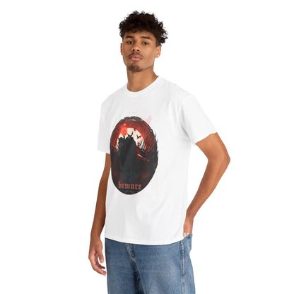 Beware The Headless Horseman Unisex Heavy Cotton Tee