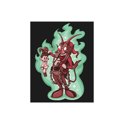 Rubber Hose Krampus Greeting Card Bundles (10, 30, 50 pcs)