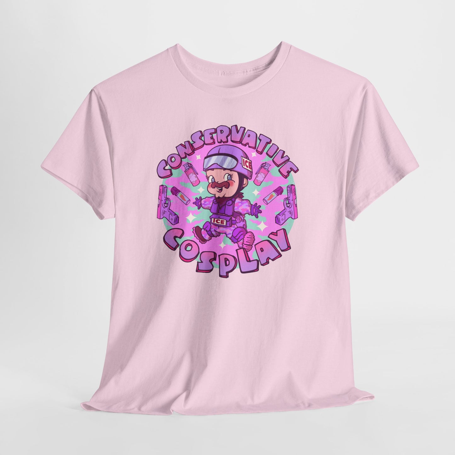 Conservative Cosplay Unisex Heavy Cotton Tee