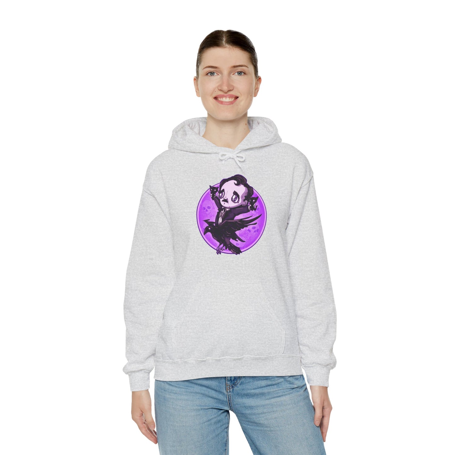 Poe Is Coming Unisex Heavy Blend Hooded Sweatshirt