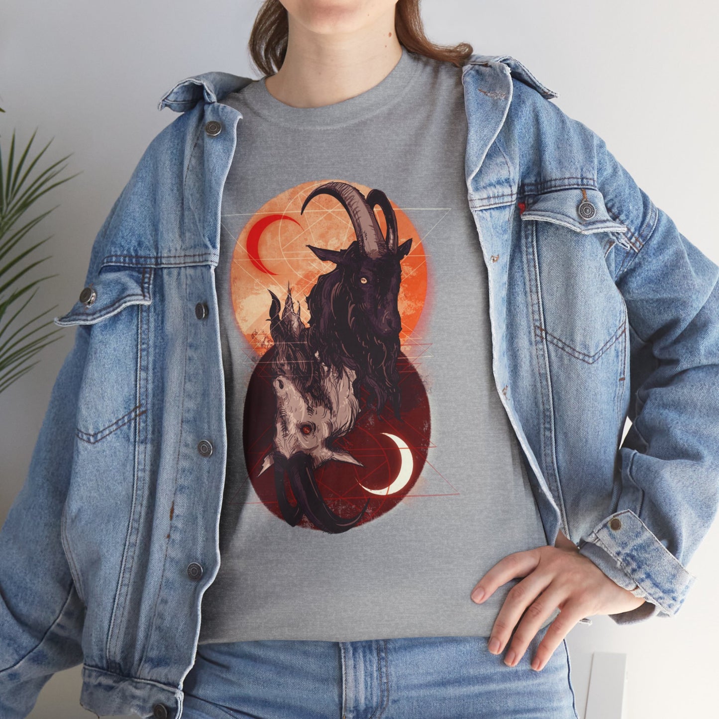 As Above So Below V Unisex Heavy Cotton Tee
