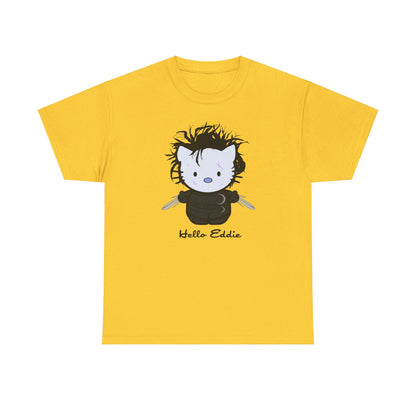 Hello Eddie Unisex Heavy Cotton Patreon Tee