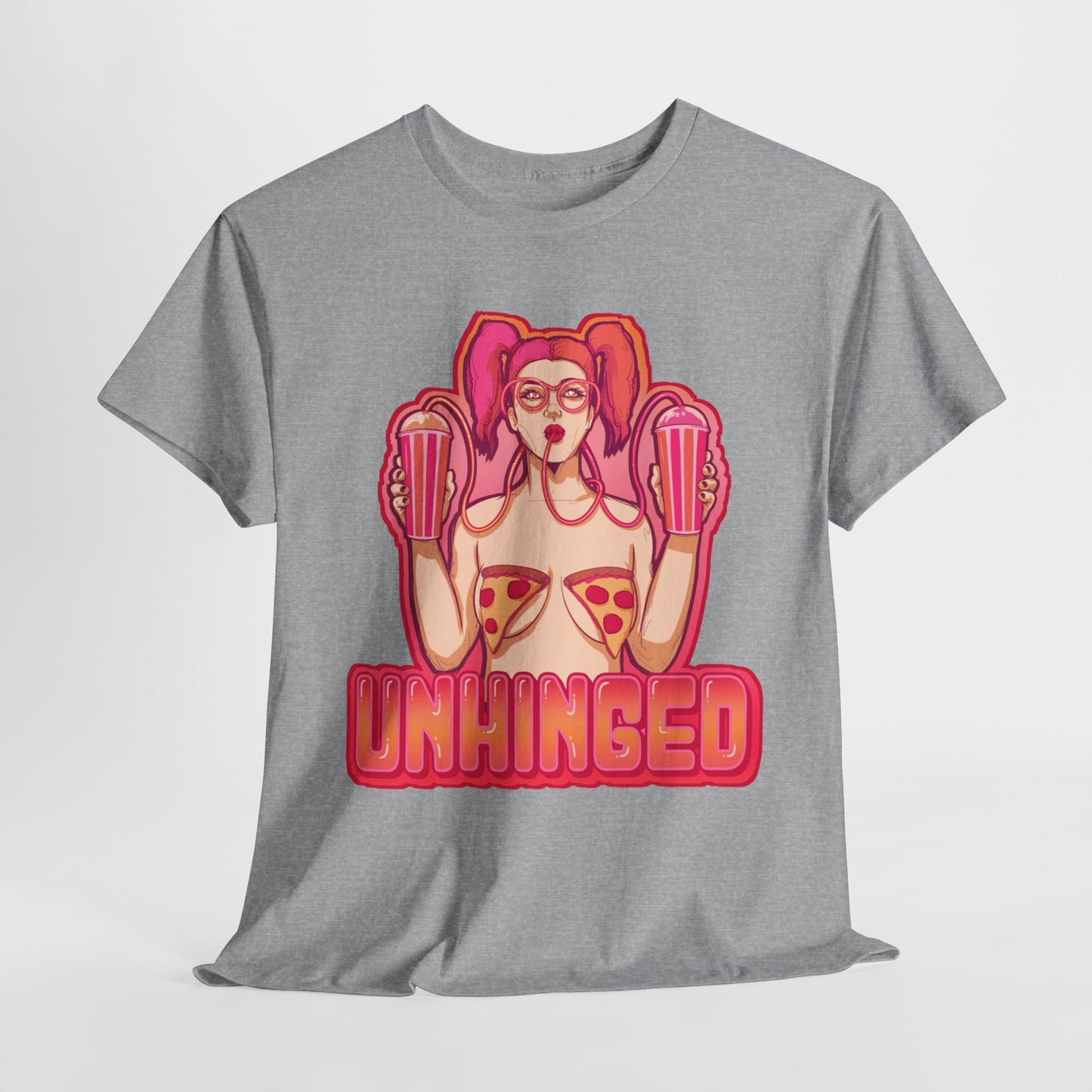 Unhinged Unisex Heavy Cotton Tee