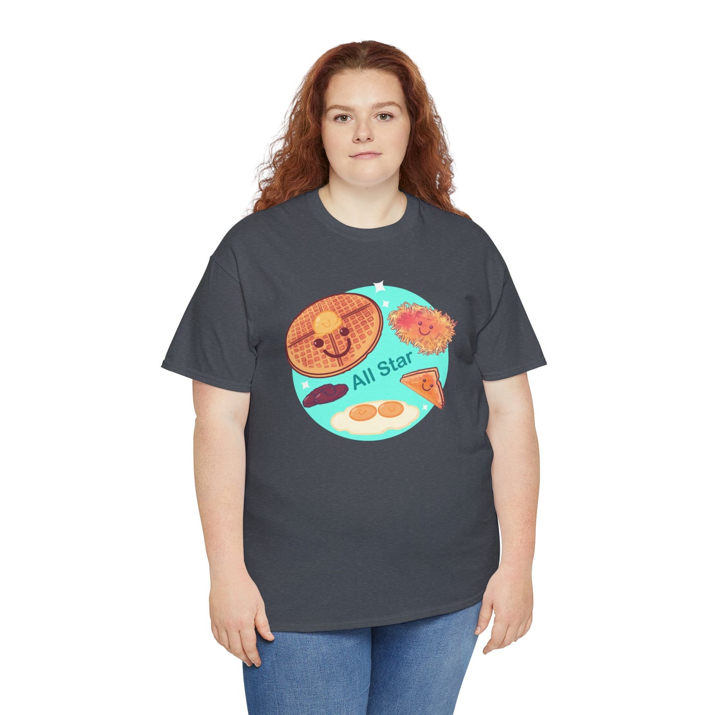 All Star Breakfast Unisex Heavy Cotton Tee