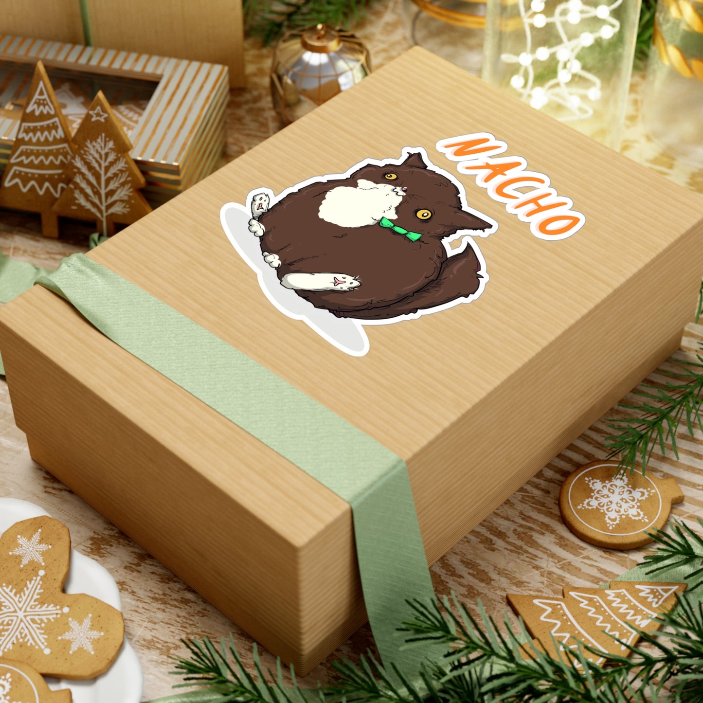 Nacho The Cat Kiss-Cut Vinyl Decal