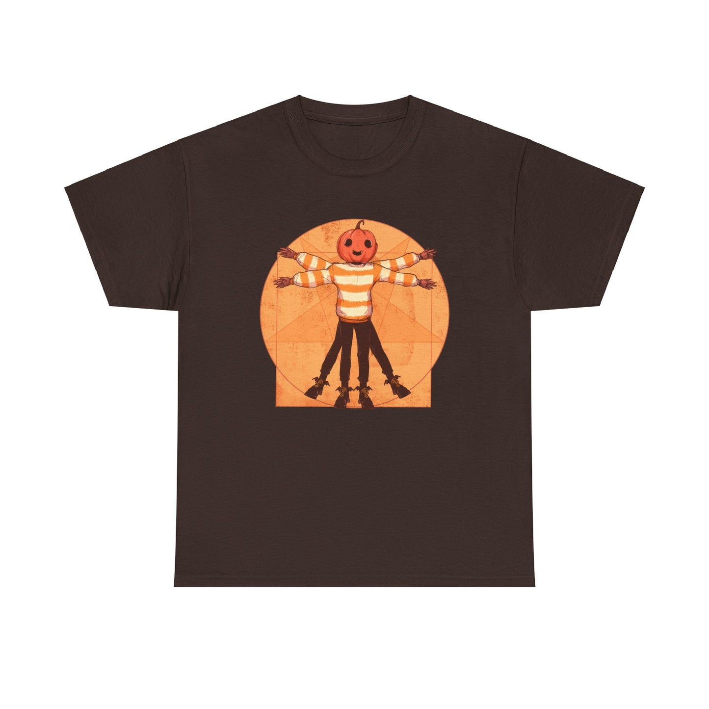 Vitruvian Halloween Unisex Heavy Cotton Tee