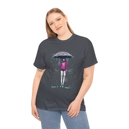 Only Happy When It Rains Unisex Heavy Cotton Tee