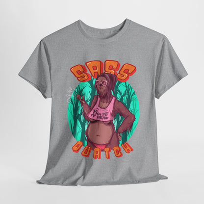 Sass Quatch Unisex Heavy Cotton Tee