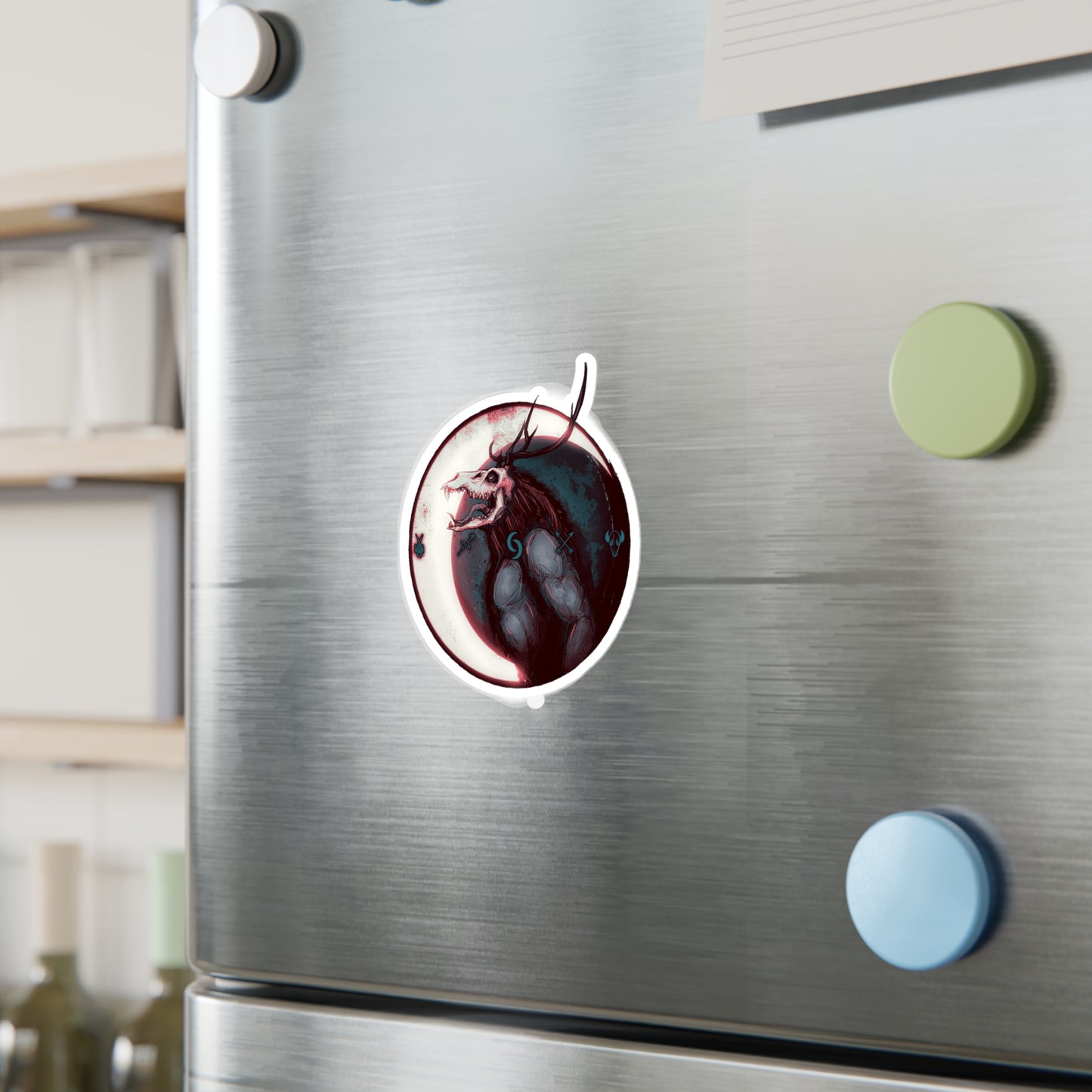 The Wendigo Kiss-Cut Vinyl Decal