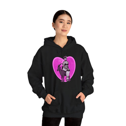 Goth Pinup Unisex Heavy Blend Hooded Sweatshirt