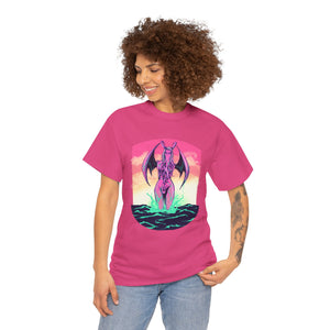 Lady Cthulhu Unisex Heavy Cotton Tee