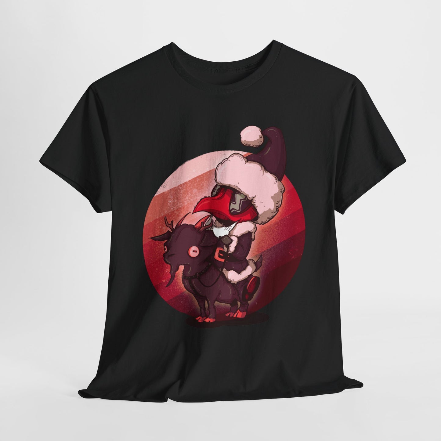 Plague Doctor Santa Unisex Heavy Cotton Tee