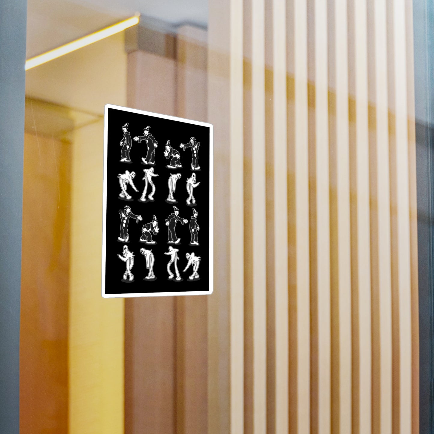 Spooky Two Step Kiss-Cut Vinyl Decal