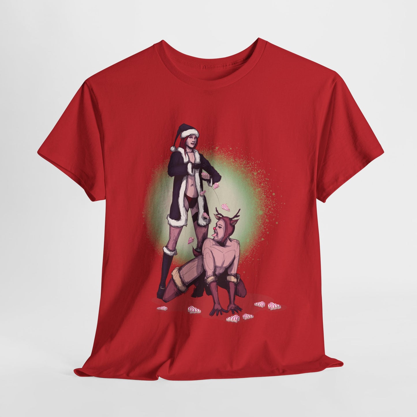 Christmas Rain Unisex Heavy Cotton Tee