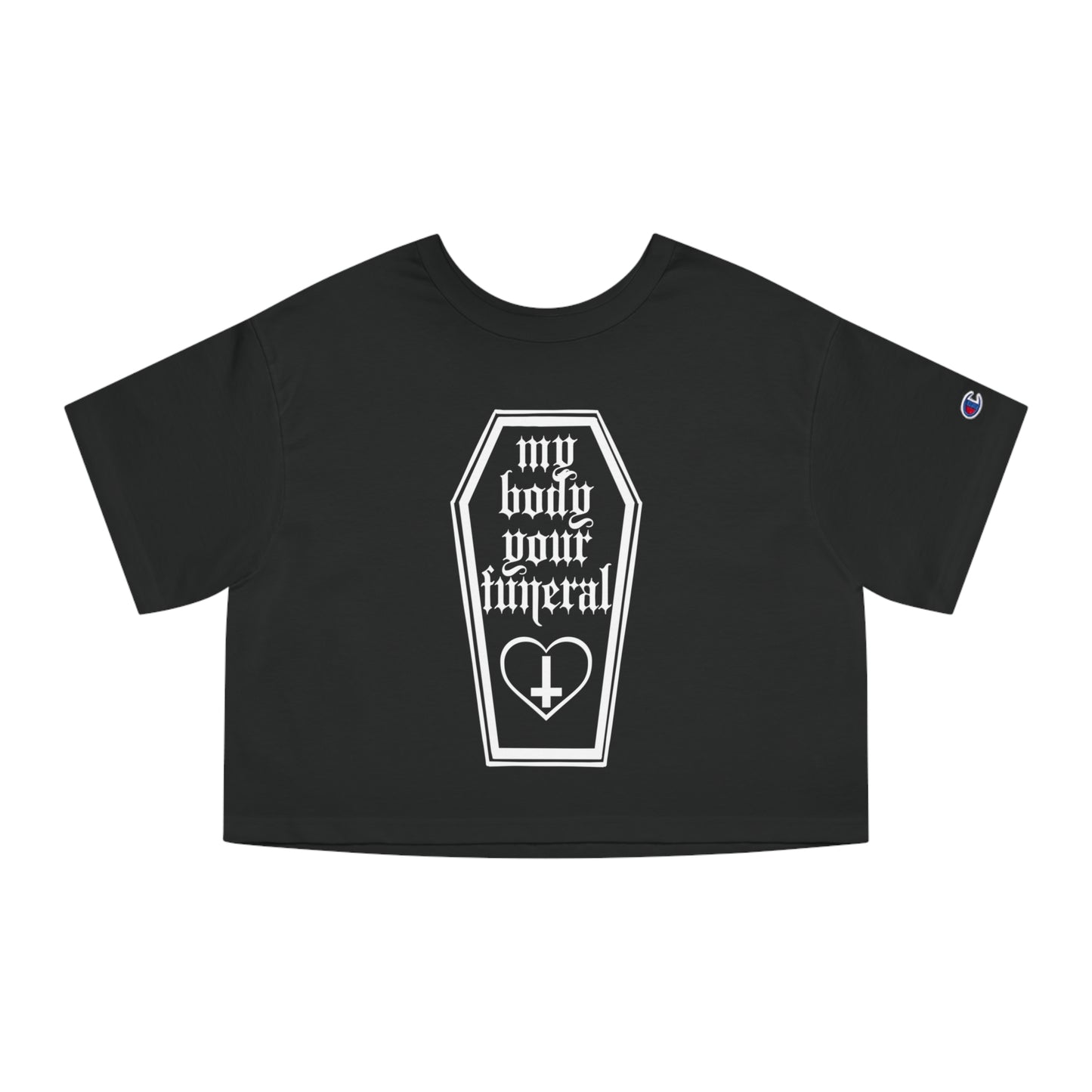 My Body Your Funeral Women's Heritage Cropped T-Shirt