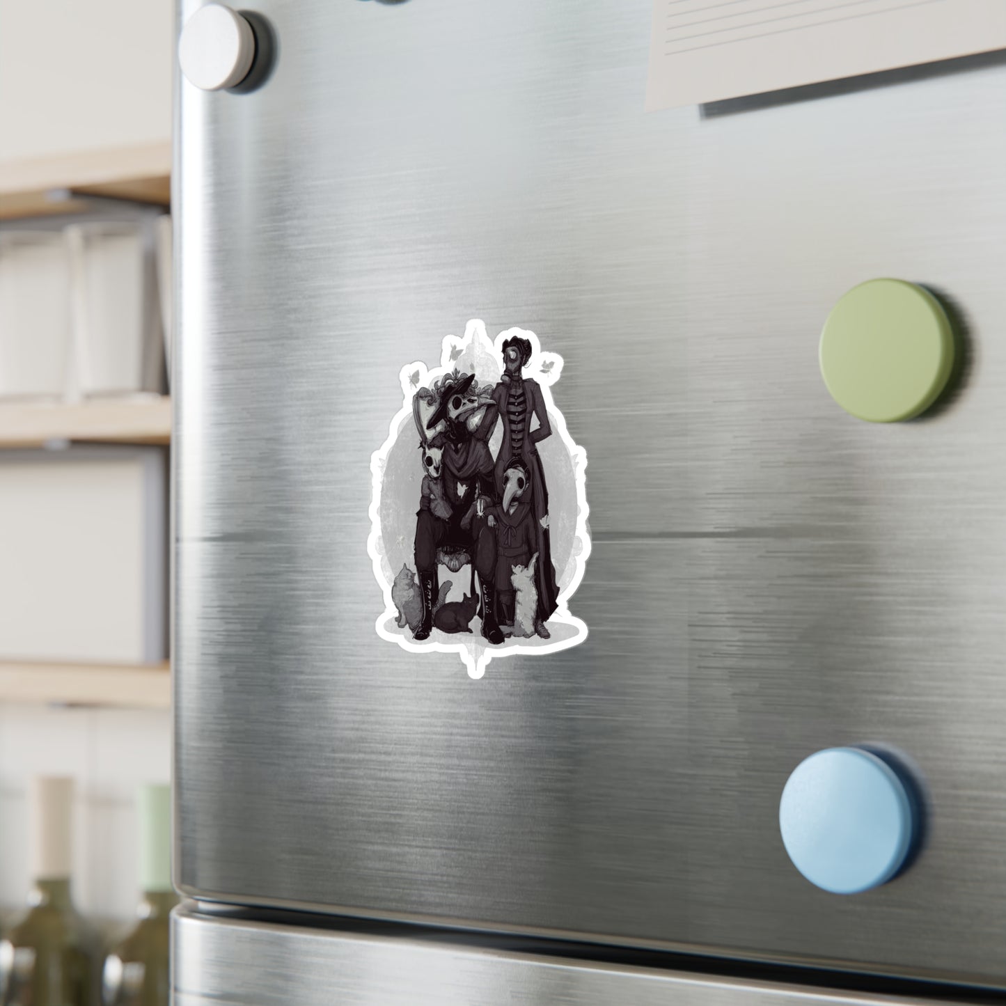 Nocturnal X Kiss-Cut Vinyl Decal