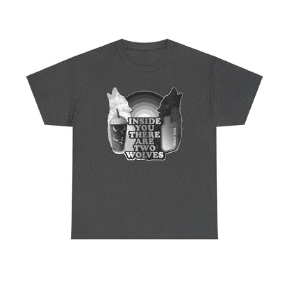 Two Wolves Unisex Heavy Cotton Tee