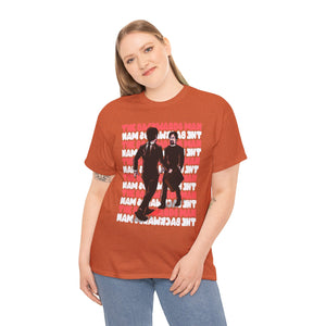 The Backwards Man Unisex Heavy Cotton Tee