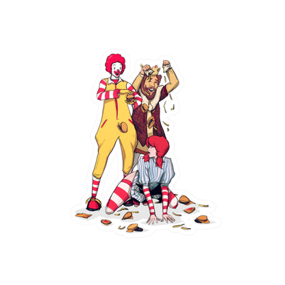Burgers & Fries Kiss-Cut Vinyl Decal