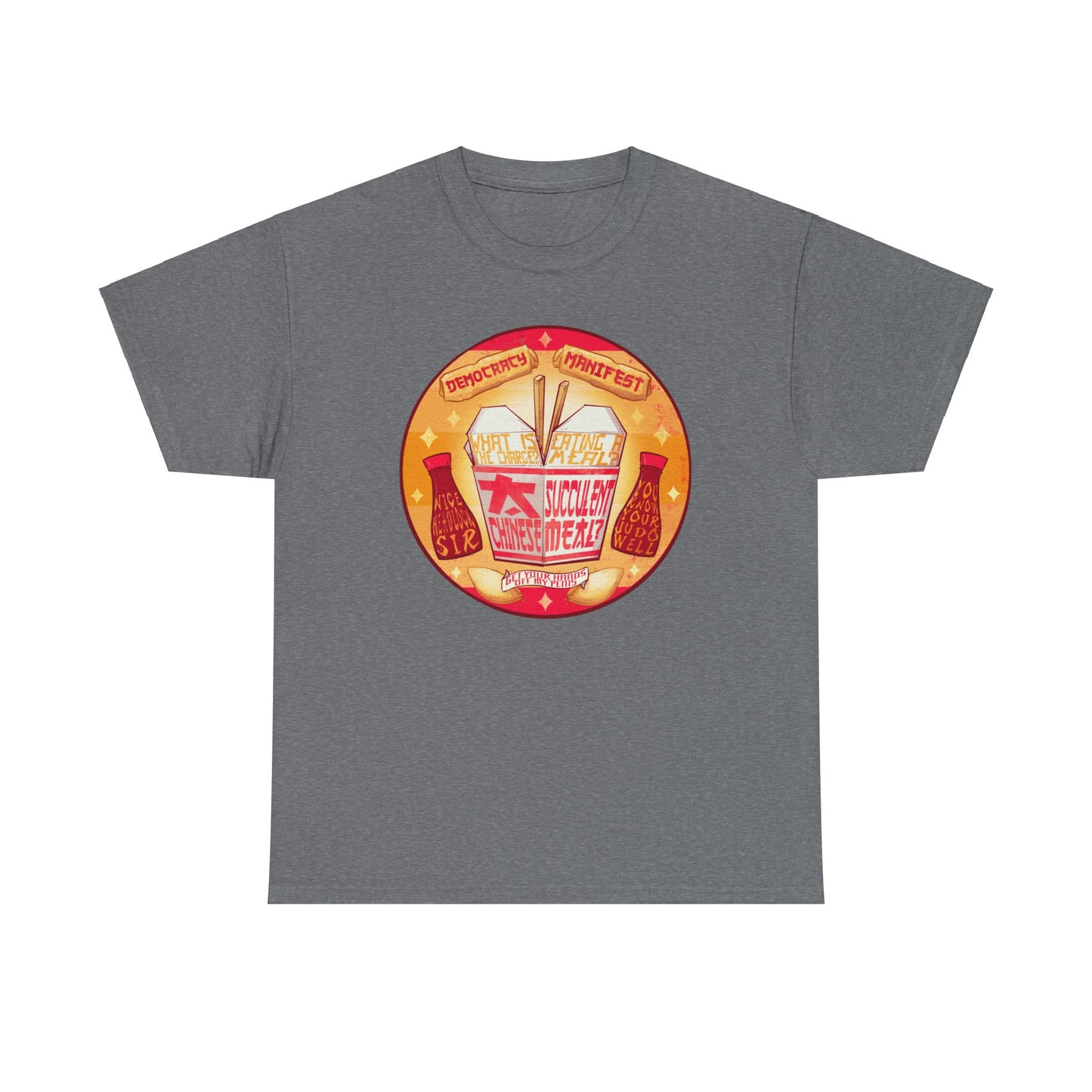 Succulent Chinese Meal Unisex Heavy Cotton Tee