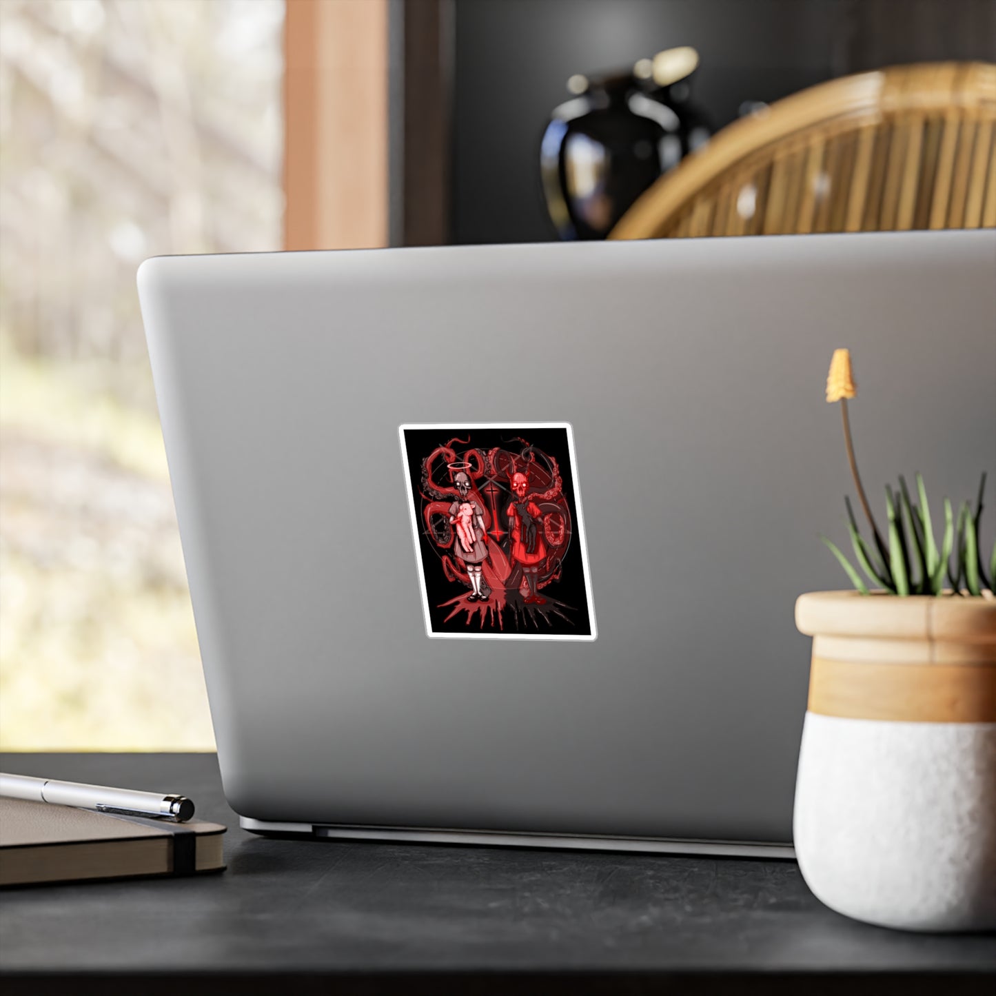 The Twins Kiss-Cut Vinyl Decal