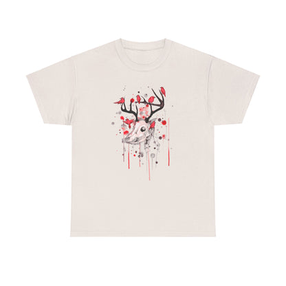 Cervidae Unisex Heavy Cotton Tee