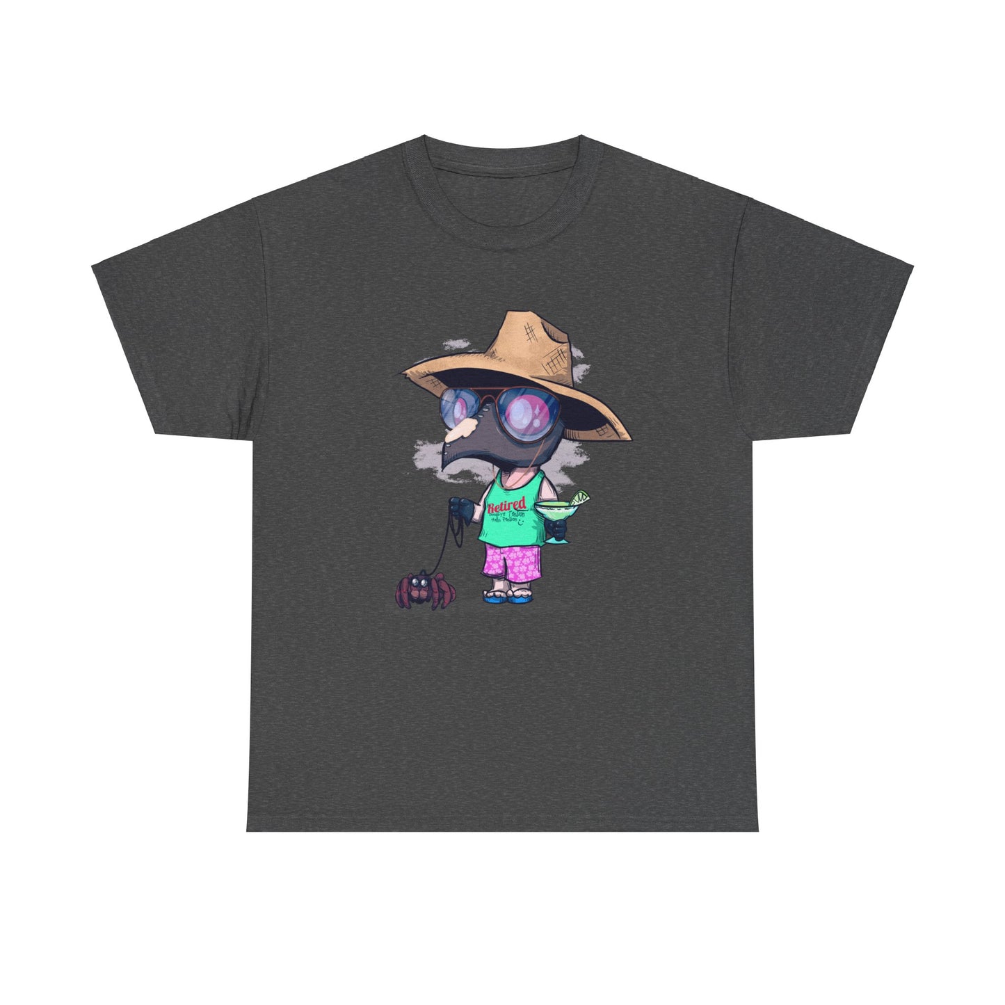 Plague Vacation Unisex Heavy Cotton Tee