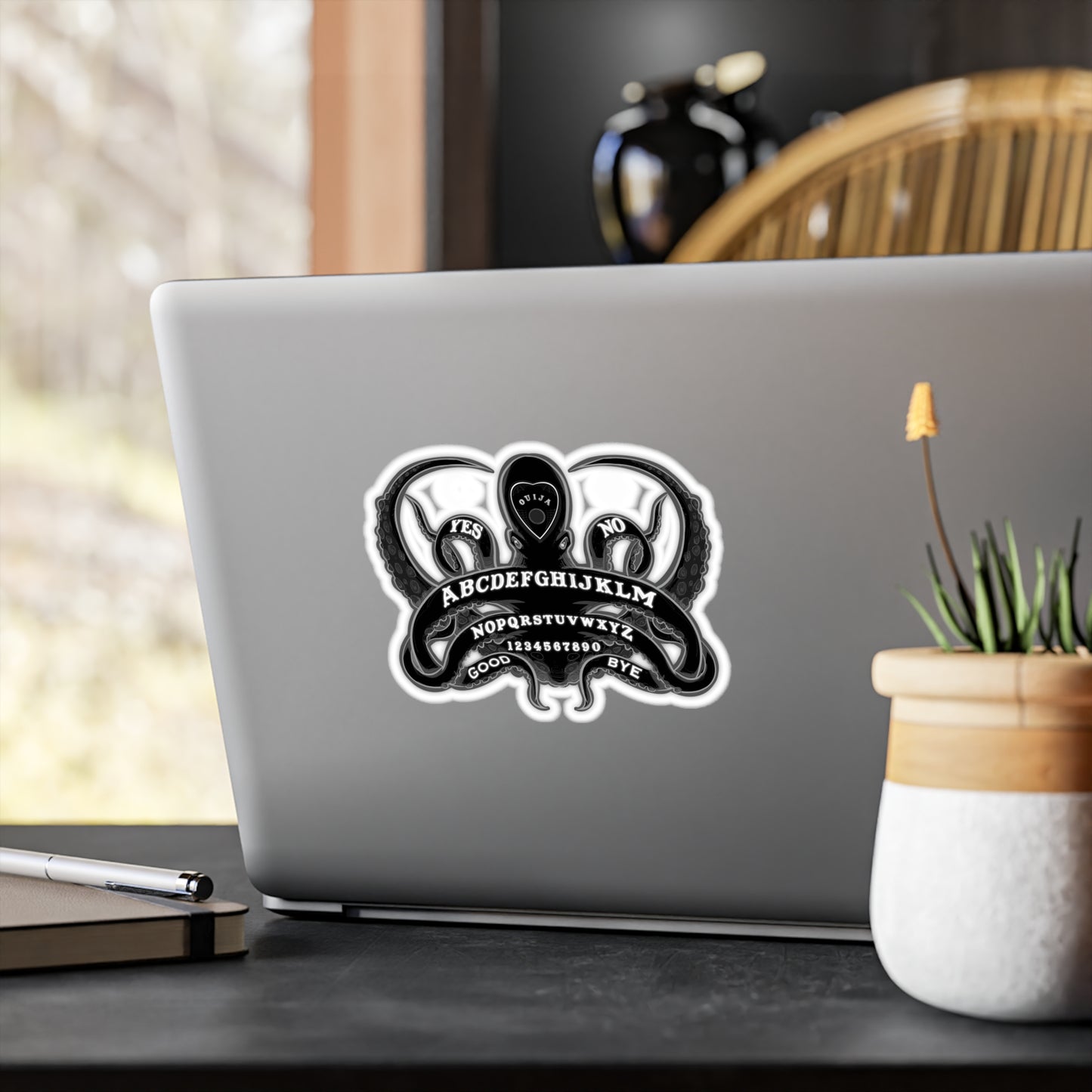 OuijaPuss Kiss-Cut Vinyl Decal