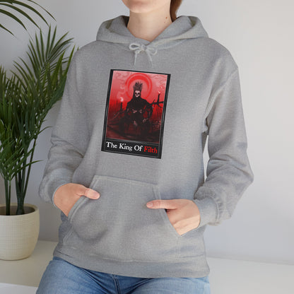 The King Of Filth Tarot Unisex Heavy Blend Hooded Sweatshirt