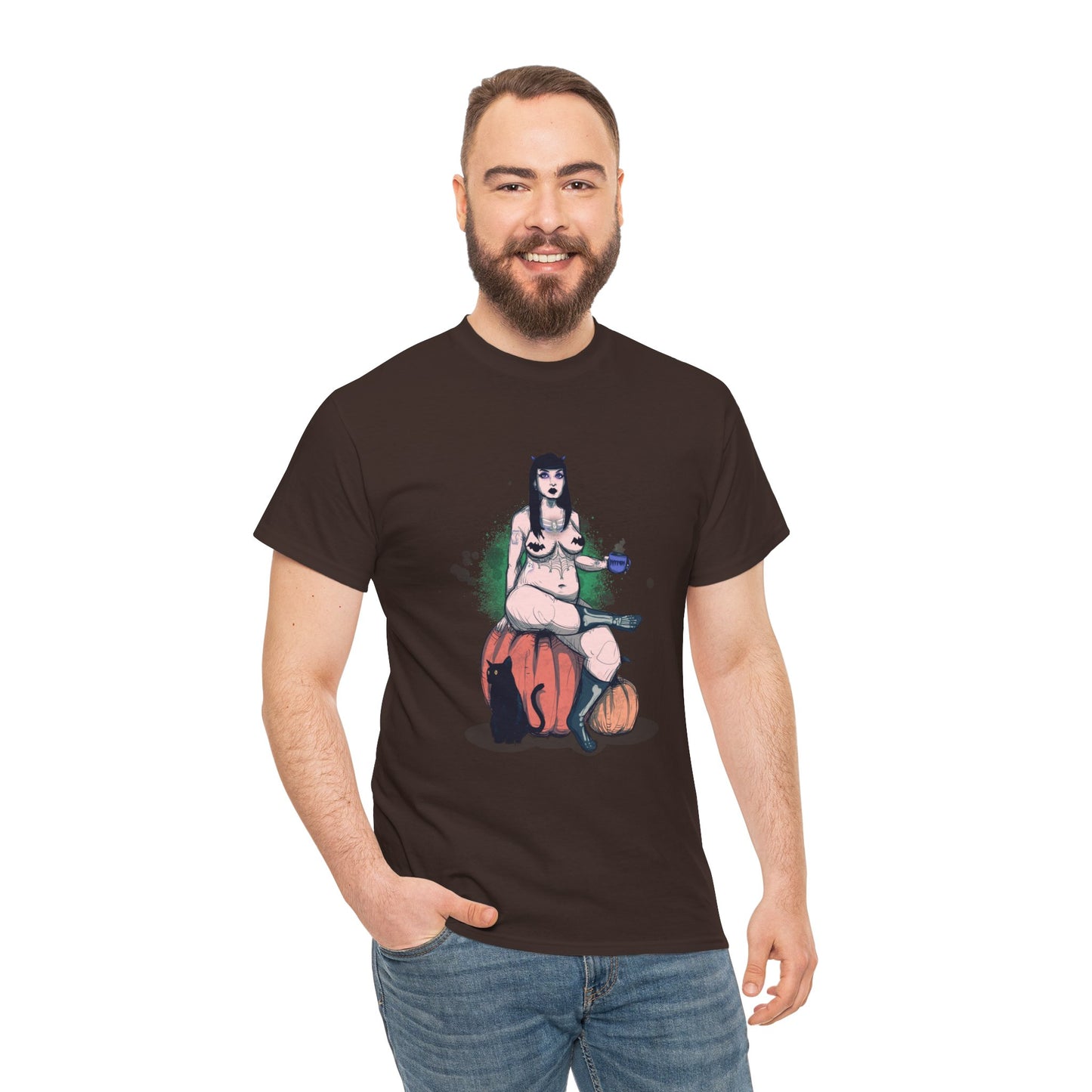 Spooky Queen Unisex Heavy Cotton Tee