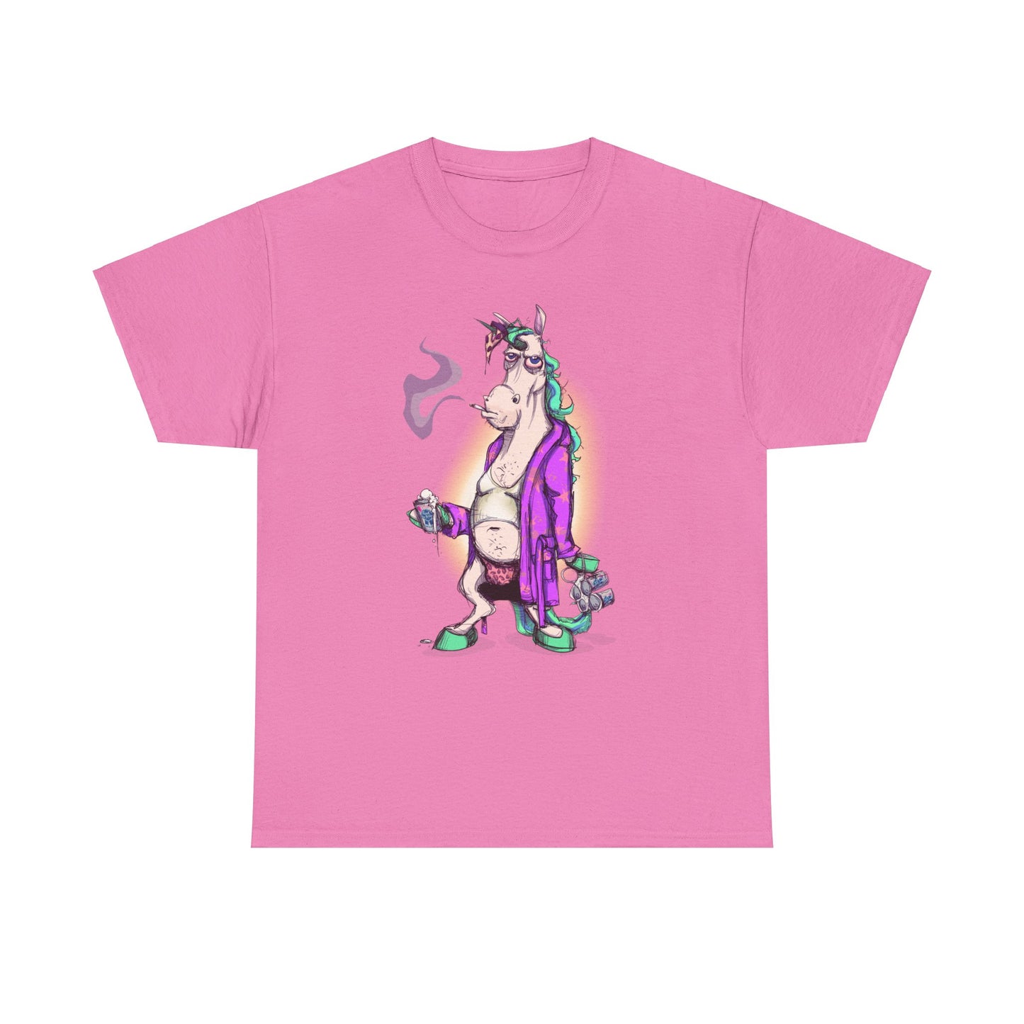 Dontgiveafuckacorn Unisex Heavy Cotton Tee